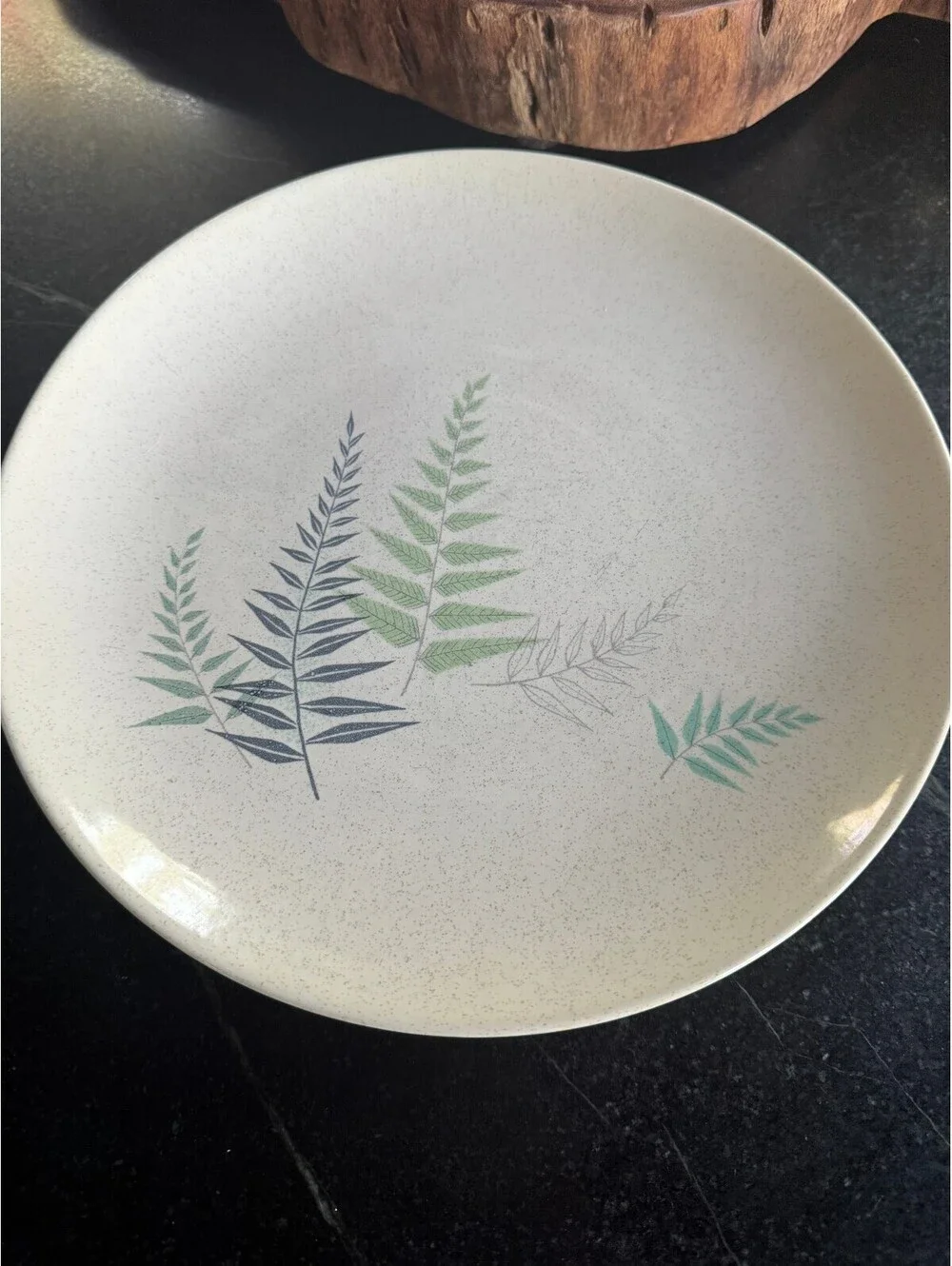 Vintage Franciscan Earthenware Dinner Plates - Fern Dell (Set of 3)